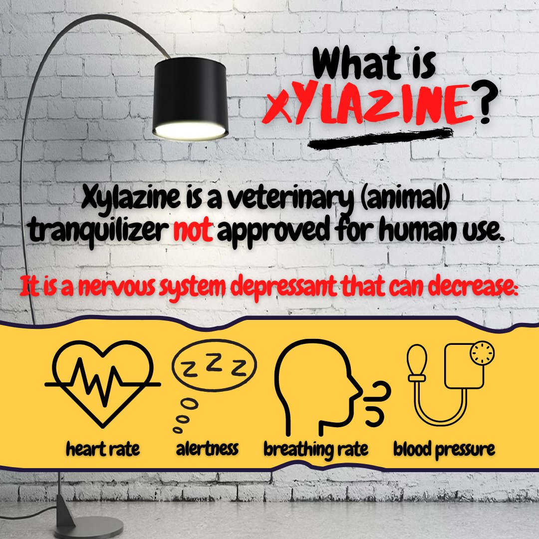 CCTHD4's tweet photo. By now you've probably heard the world "xylazine"... but what is it? And why is it so dangerous? Read to find out.

#overdoseawareness #opioidcrisis #overdose #narcotics #nationalrecoverymonth #ccthd #endthestigma #publichealth #healtheducation https://t.co/q4xkklv2ah