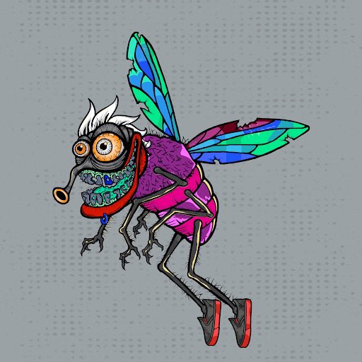 Snacks86's tweet photo. @funky_flies Oh you know just #buzzing around #WeGotTheFunk #FunkyFlies #NFTCommunity #web3 https://t.co/QACFptVe35