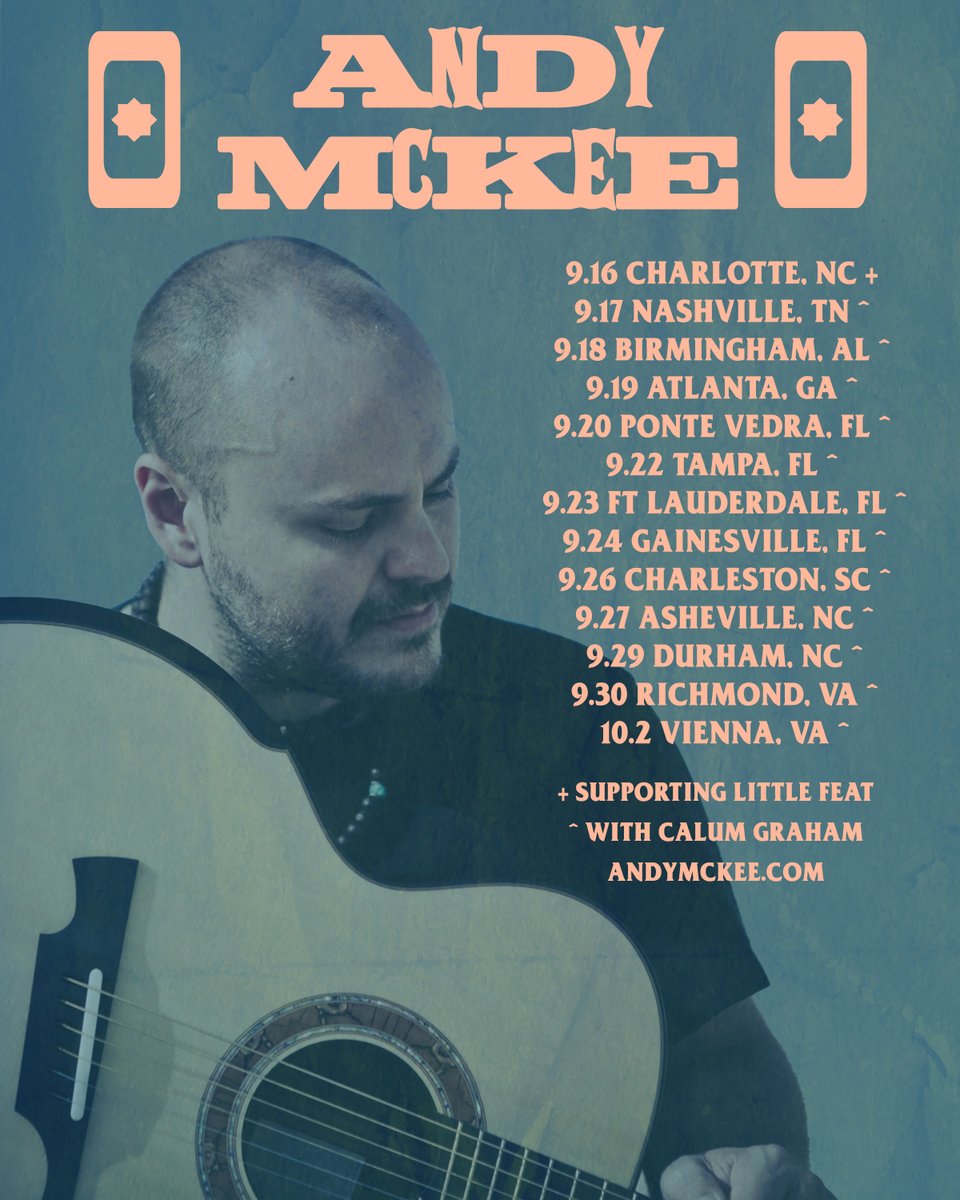 motorcomh's tweet photo. The amazingly talented @TheRealMcKee is bringing his pop inspired acoustic sound along with original tunes this Thursday, September 29 with #CalumGraham. It's a smooth way to pregame the weekend.  

https://t.co/hWkU59ammC https://t.co/xGh6FmwZ3U