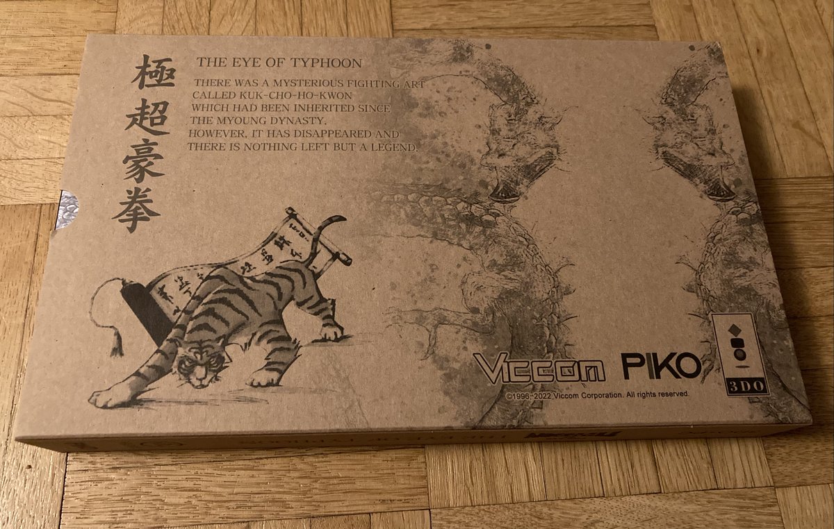 dendenretro's tweet image. Wanted this for a long time, but it was impossible to get as an original (too rare &amp;amp; expensive). 
So I'm quite happy that this was re-released by #viccom and 
@Pikointeractive
 with an impressive limited edition!
#eyeoftyphoon #pikointeractive #viccom #극초호권리패키지 #3DO