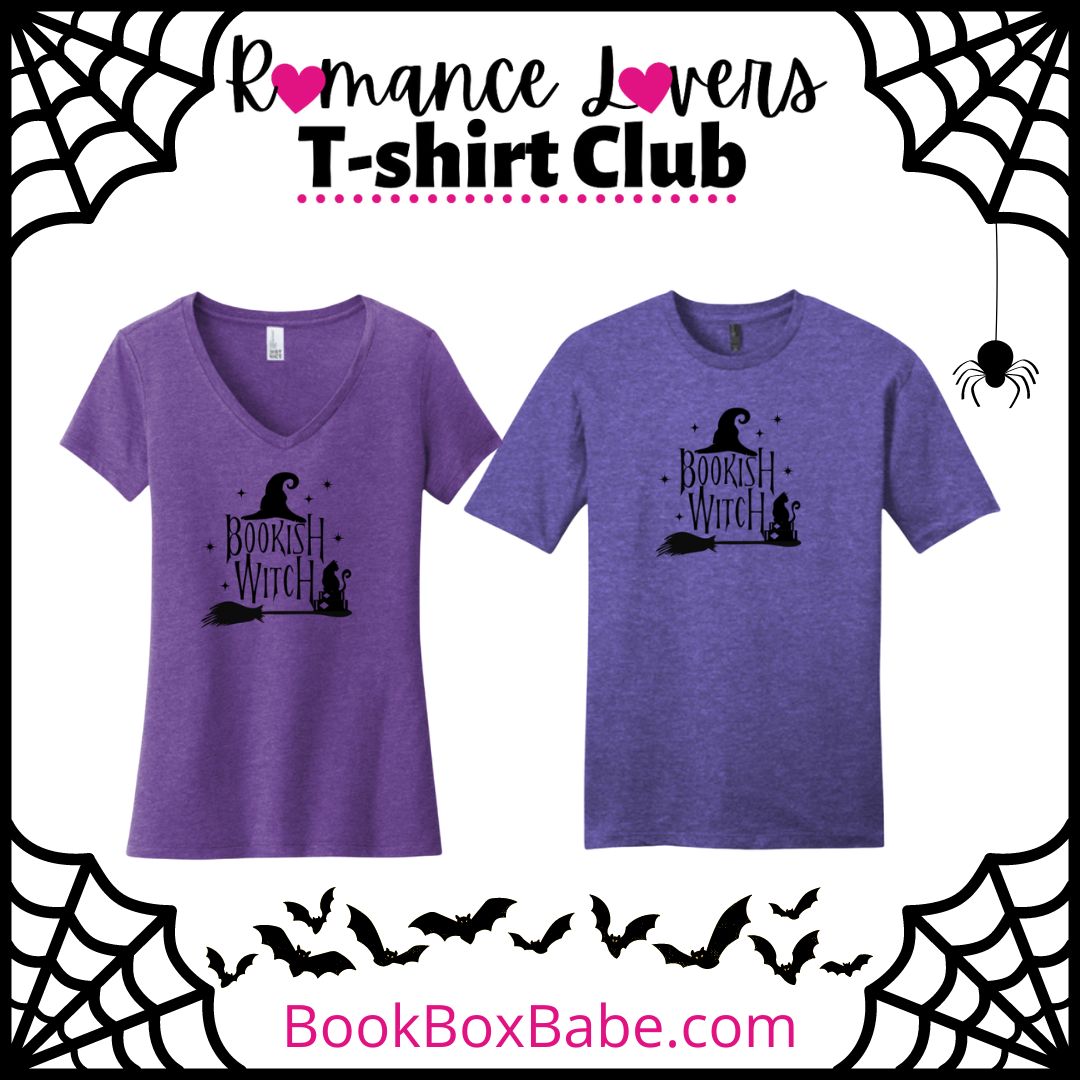 Only two days left to get this month's Romance Lovers T-shirt Club tee from Book Box Babe! #bookbox #tshirts #amreading #tshirtclub #BookBoxBabe BookBoxBabe.com