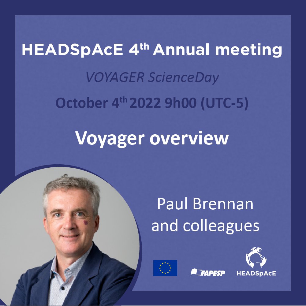 HEADSpAcE_Study's tweet photo. Voyager overview with @Lyonpaul on the HEADSpAcE 4th annual meeting!

#HeadspaceCartagena

@HorizonEU

#H2020 #MSCA https://t.co/s9tYXpj2Jc