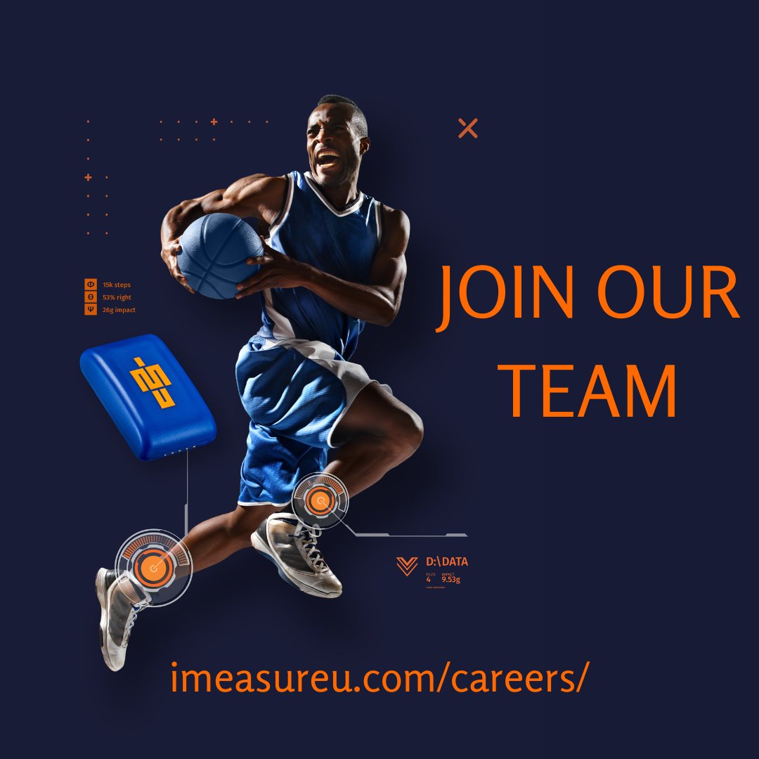 Looking for a summer #internship? 

Spend 10 weeks developing an intimate knowledge of #inertial sensors, #motioncapture and tracking systems from our Auckland office!

Learn more and apply here: imeasureu.com/2022/09/25/sum…

(Applicants must have the right to reside and work in NZ)