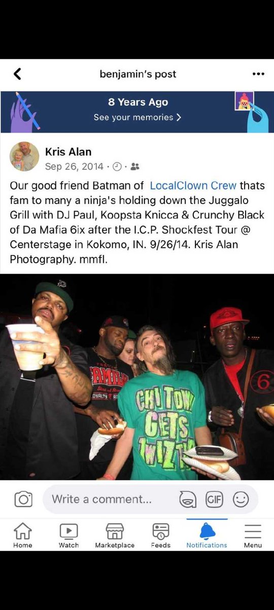 localclowncrew's tweet photo. 8 years ago today....
#ShockFest #DaMafia6ix #JuggaloGrill
#KrisAlanPhotography https://t.co/2sBX483iYo