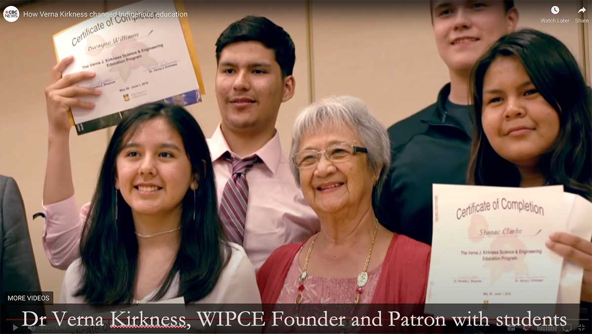 wipce2022's tweet photo. #WIPCE2022 honours our education warriors: Dr Verna Kirkness, WIPCE Founder and Patron. Dr Kirkness is a Cree scholar, pioneer and lifelong warrior for Indigenous languages, culture and education. https://t.co/4Hs1FktLrC