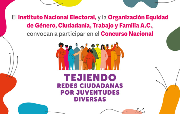 Como jóvenes tenemos mucho que decir sobre ciudadanía y derecho al voto: ¡Hagamos que nuestra voz se escuche! Participa en el Concurso Nacional 2022 'Tejiendo redes ciudadanas por juventudes diversas'. #JuventudesDiversasINE Acá la info👉🏾 bit.ly/TejiendoJuvent…