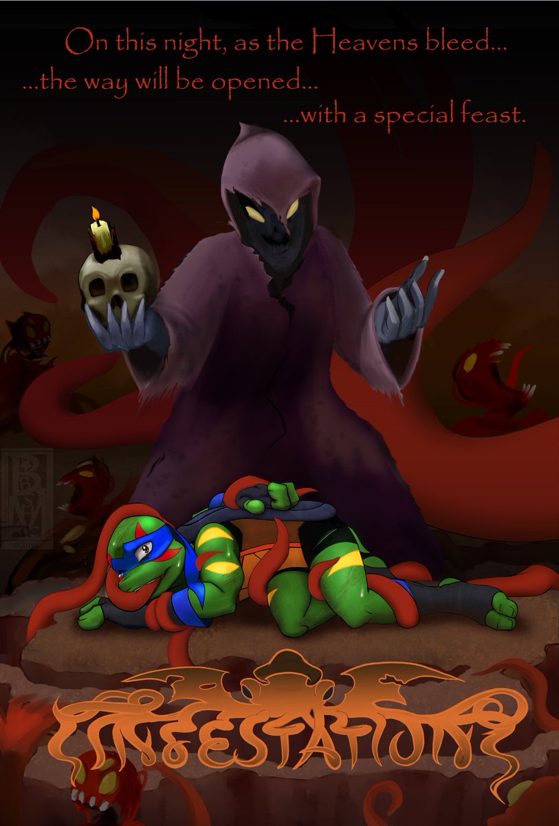 DuelistofRose's tweet photo. Rise Leo in an IDW story: "TMNT Infestation 2"
#RiseoftheTMNT #IDW #TMNT #Rise #Infestation2 #Leonardo #LEO #Lovecraft #lovecraftian https://t.co/Ley4ESERzB