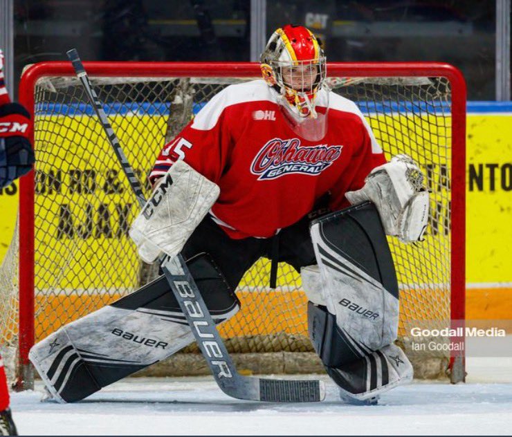 GeneralsUpdates's tweet photo. SIGNING:

#Gens sign their 2022 2nd round U18 pick Hayden Sabourin. He’s in Elmira (GOJHL) with a .934 save % after 4 games this season 

📸: @GoodallMedia https://t.co/WP5NQYaRdz