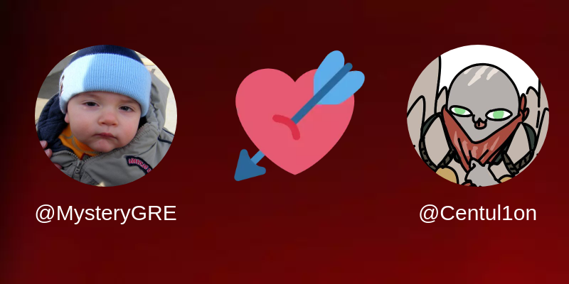 My Twitter Crush is: @Centul1on

Find yours at funaroundy.click/twittercrush?g…

⠀