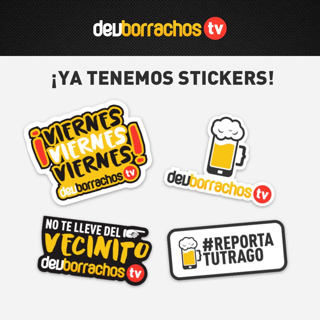 DevBorrachosTV's tweet photo. Al formar parte de nuestra comunidad en Patreon  recibes nuestro sticker pack de regalo.

¿Cuál es tu preferido? 🍻 

Dale al link en bio y #NoTeLleveDelVecinito 

#devborrachostv #Patreon #softwaredevelopment #TerceraTemporada #liveStream https://t.co/9Xb7hbz7e2