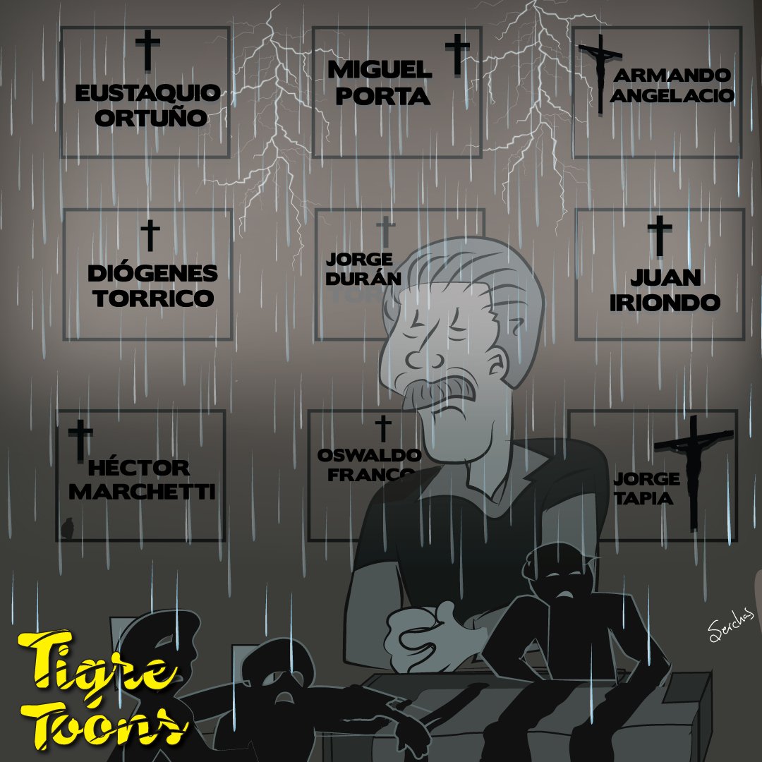 TigreToons10's tweet photo. Un 26 de Septiembre el primer equipo del @ClubStrongest sufre un accidente aéreo en la localidad de #Viloco. Nuestro homenaje para conmemorar la memoria de todo un plantel que quedó grabado en la memoria stronguista. @TigreToons10 https://t.co/Yu1yp7pZDL