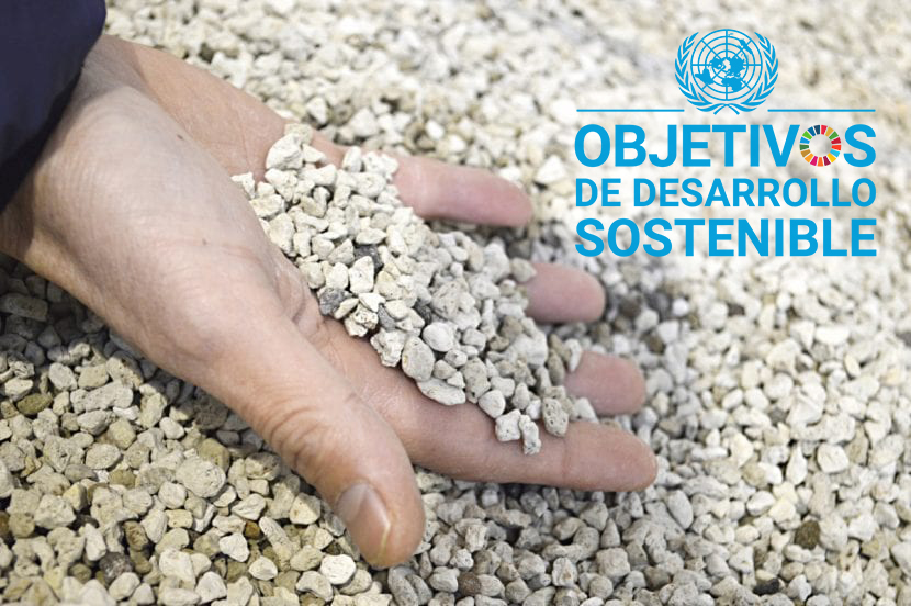 La #Geodiversidad contribuye al #DesarrolloSostenible. 
Mediante el uso de materiales minerales y rocas locales para  enriquecer el suelo se consigue mejorar la seguridad alimentaria y apoyar la agroecología.
<a href="/sgeologica/">Soc Geológica España</a> #InternationalGeodiversityDay #Geodiversidad