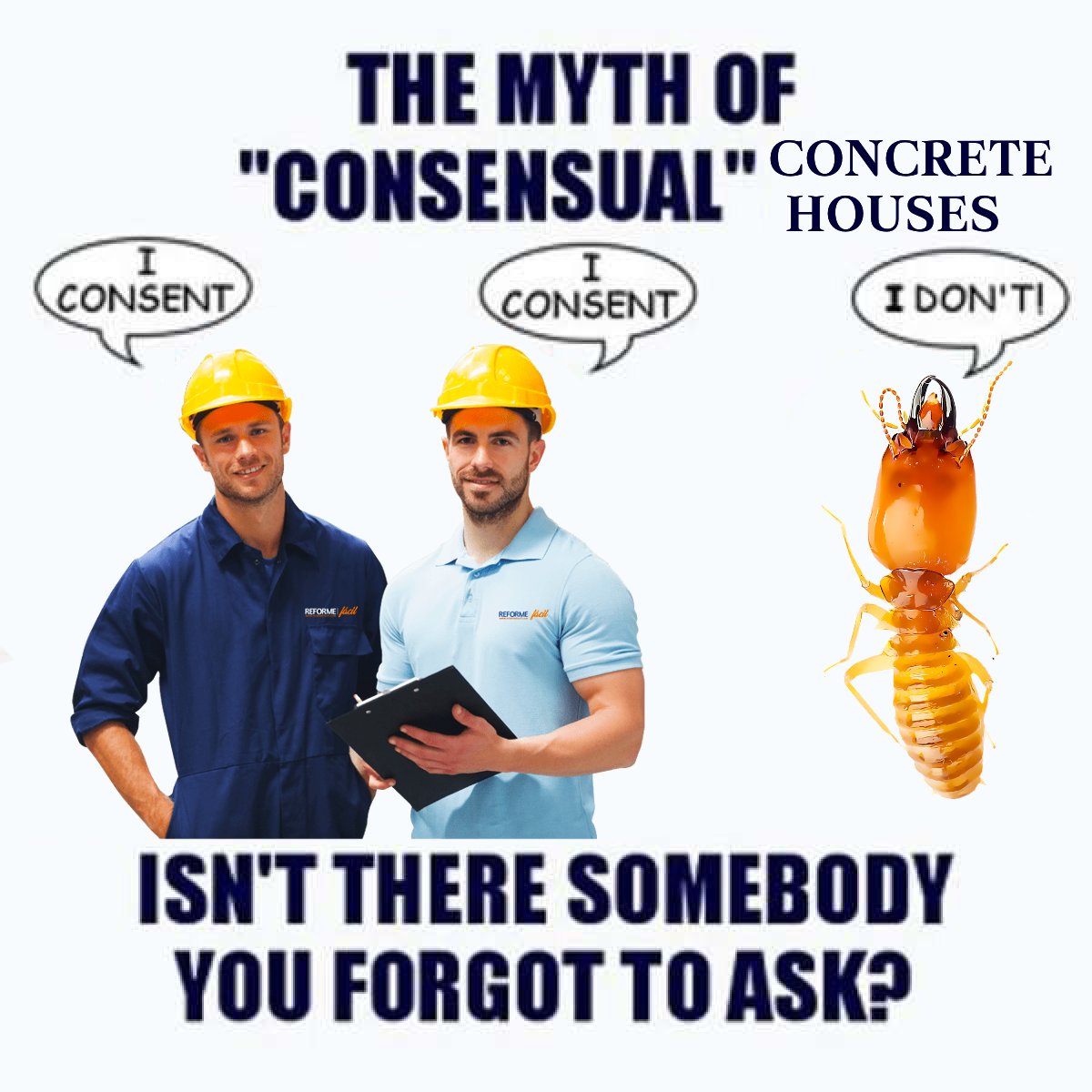 Termite225's tweet photo. Fuck concrete houses https://t.co/DXCBKC77u4