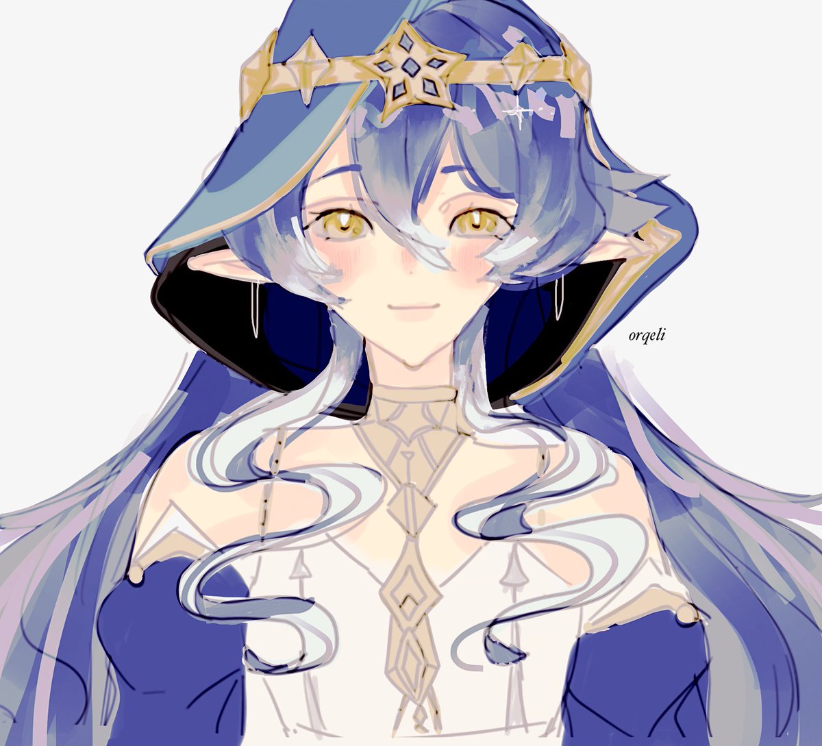 orqeli's tweet photo. layla 🌙 #genshinfanart #genshintwt https://t.co/pA0qXhw5RJ