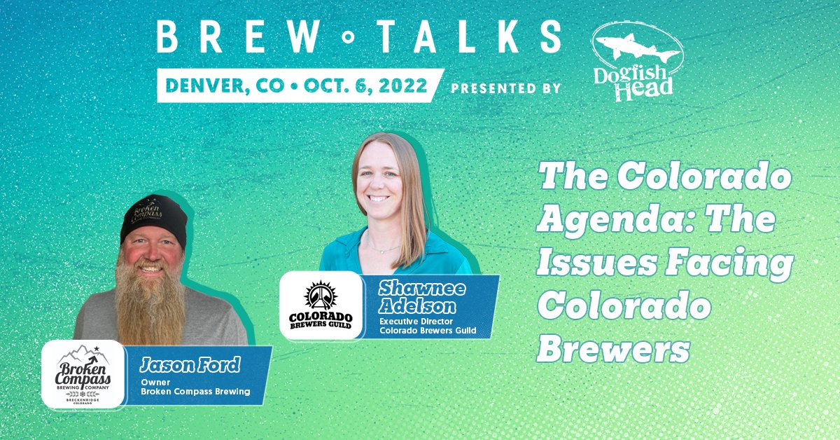Brewbound's tweet image. @coloradobrewers executive director Shawnee Adelson and guild president Jason Ford will discuss the most pressing issues facing Colorado craft breweries next week during Brewbound’s #BrewTalks event during #GABF. Make sure you&apos;re registered!

brewbound.com/news/events/br…
