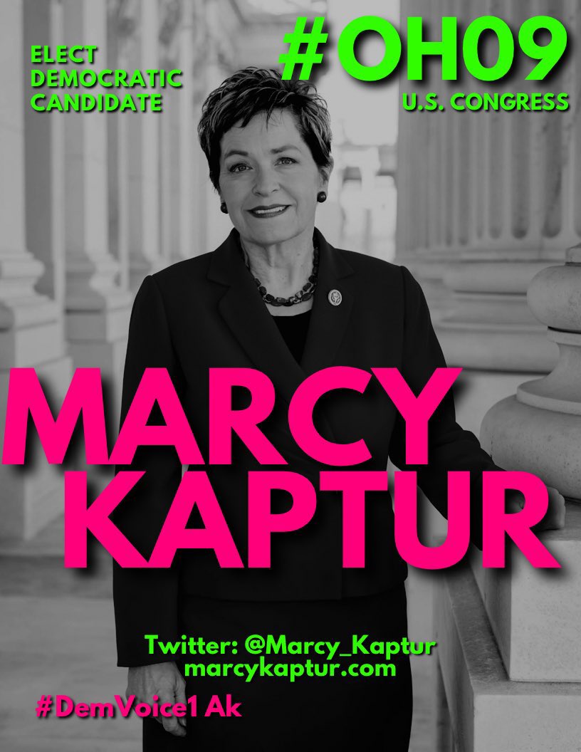 JR Majewski lied about being a combat vet who deployed to Afghanistan after 9/11 - the Air Force records tell a different story

Re-elect MARCY KAPTUR who has faithfully served #OH09 for 20 yrs

@Marcy_Kaptur hasn’t ever betrayed her oath of office nor Ohioans trust!

#DemVoice1