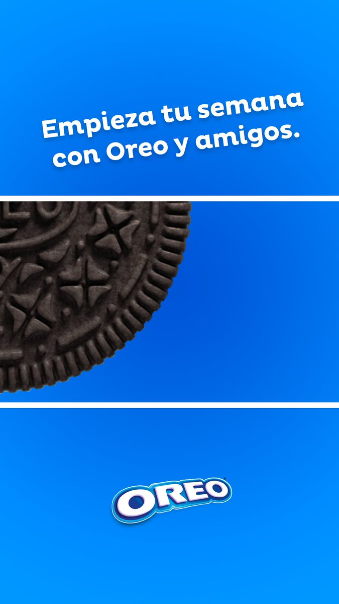 Oreo_Colombia's tweet photo. Abran la Oreo de la suerte para una semanas increíble 😉
Fav si les salió una buena.
#ComparteOreo #Oreo https://t.co/LTFIYUrpgW