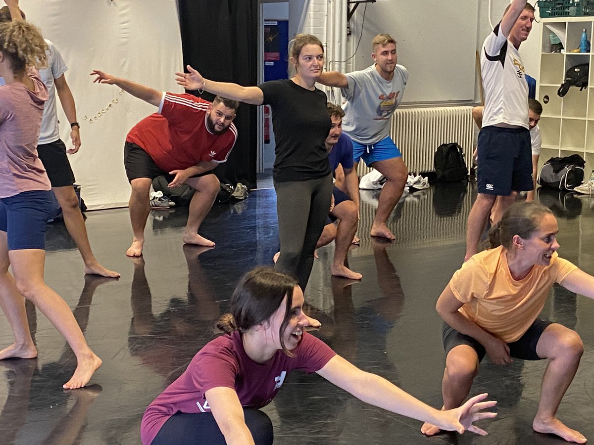 Our new trainees are making a great start to the course. #bathspa #pgce #dance