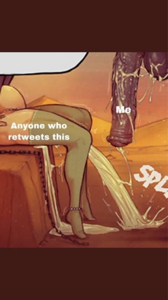 alstorthepimp's tweet photo. Hehe anyone wanna retry to push mine out but mine will be a lot bigger 😉 https://t.co/KEbrG70TbR