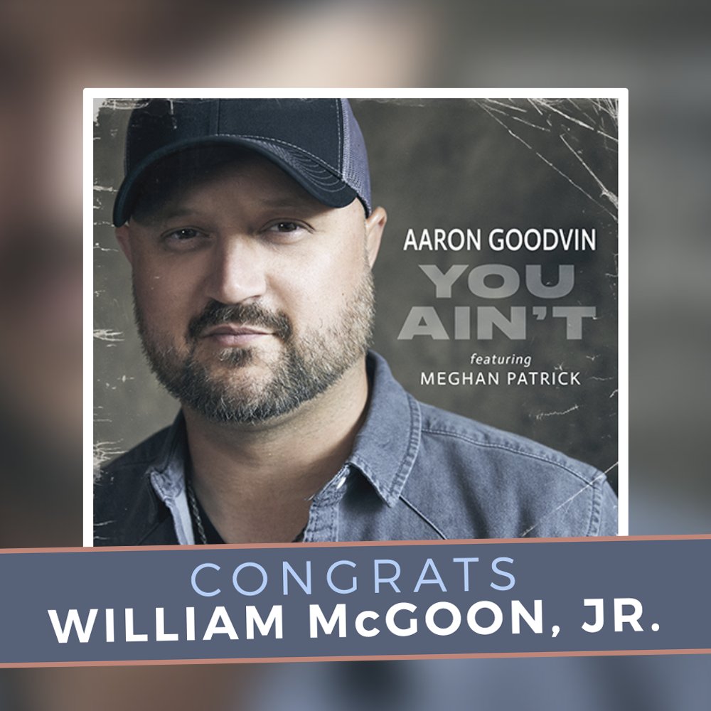 AaronGoodvin's tweet photo. Thanks to all of you who rocked the pre-save campaign for "You Ain't"! We're sending special congrats to William McGoon, Jr., the winner of the autographed "You Ain't" lyric sheet and merch prize pack!
🎧 Listen: https://t.co/qdNcAv7380
@MegPatrickMusic #youaint @SakamotoAgency https://t.co/9kaN5FnL4i