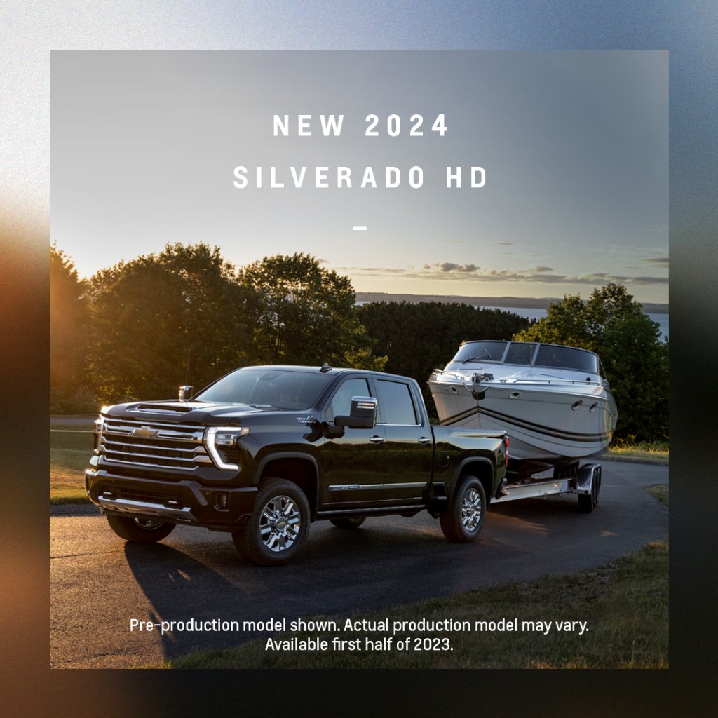 countrychev's tweet image. See the new 2024 Silverado HD — our boldest, most commanding truck ever! #CountryChev