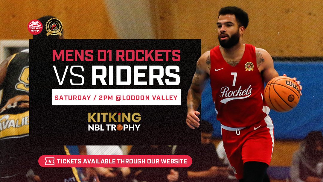 rocketsreading's tweet photo. Time to bring the noise Rockets fans as we welcome Loughborough to Loddon 🚀 

Tickets are now on sale so make sure you don't miss out!!

#RocketsAreGo #BritishBasketball https://t.co/vFG7WC21W4