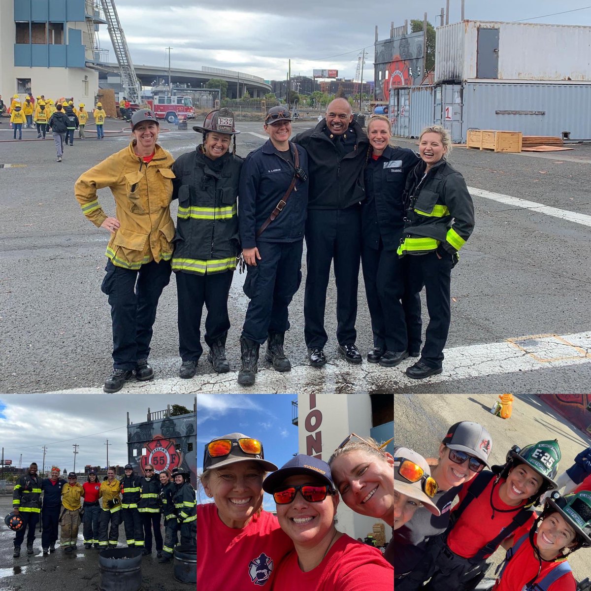 AlamedaCoFire's tweet image. Another successful NorCal First Alarm Girls Fire Camp was hosted by @OaklandFireCA and was well represented by the women firefighters of #ACFD. Our members assisted other active duty women from around the Bay Area to train and instruct 70 campers. 

#ALCOFIRE