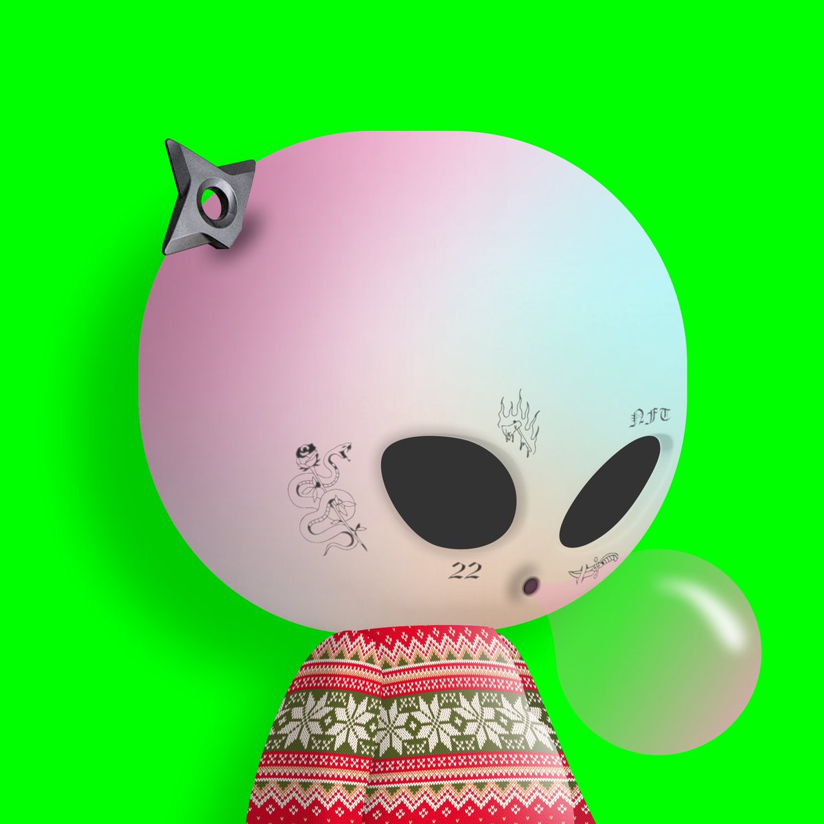 OsirisX69X's tweet photo. @thealienboy @NASA #PlanetaryDefender
We come in peace!!!!! #alienNFT #alienboyNFT $fock https://t.co/Kj6PDlixIu