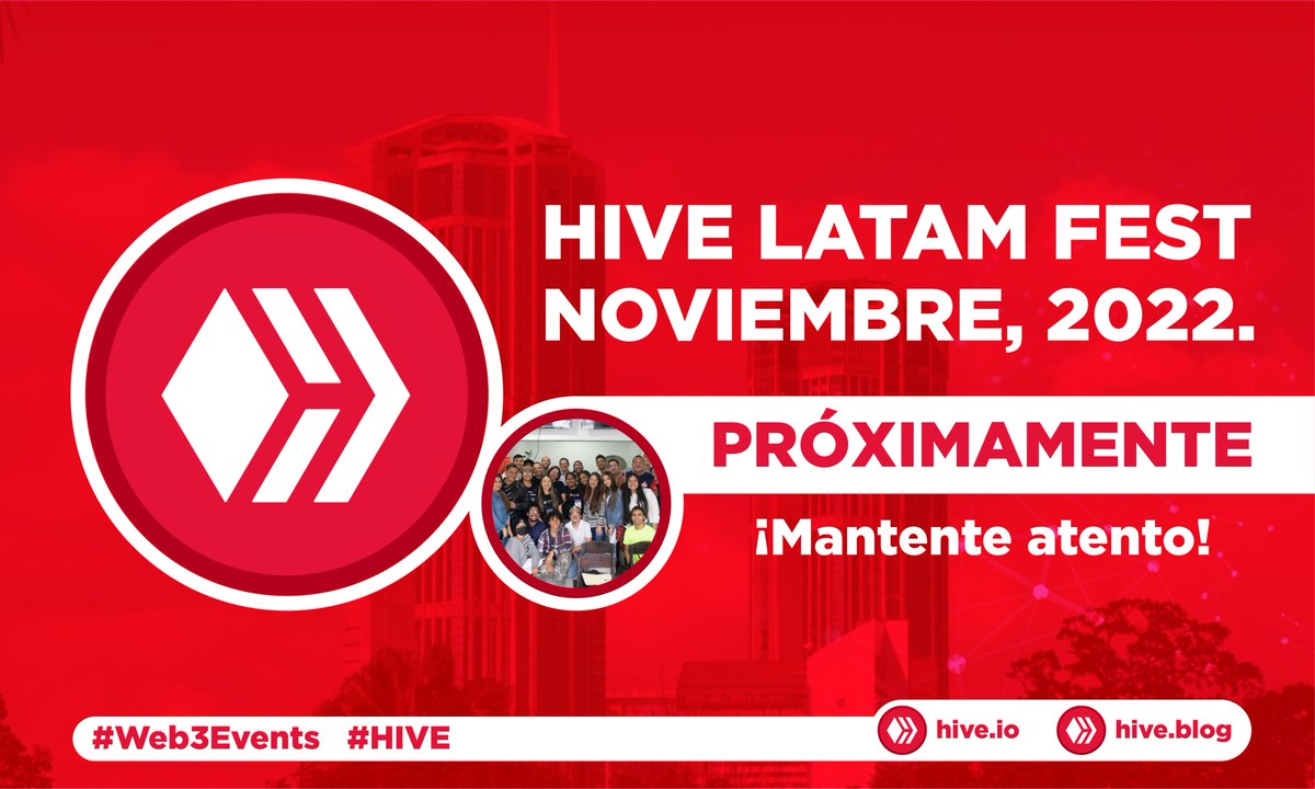 😯🐝

Un evento en construcción. 

Tenemos 2 posibilidades. 🤔

1. Un encuentro pequeño este año 2022.
2. Un evento super grande en el 2023.

#HIVE #Web3