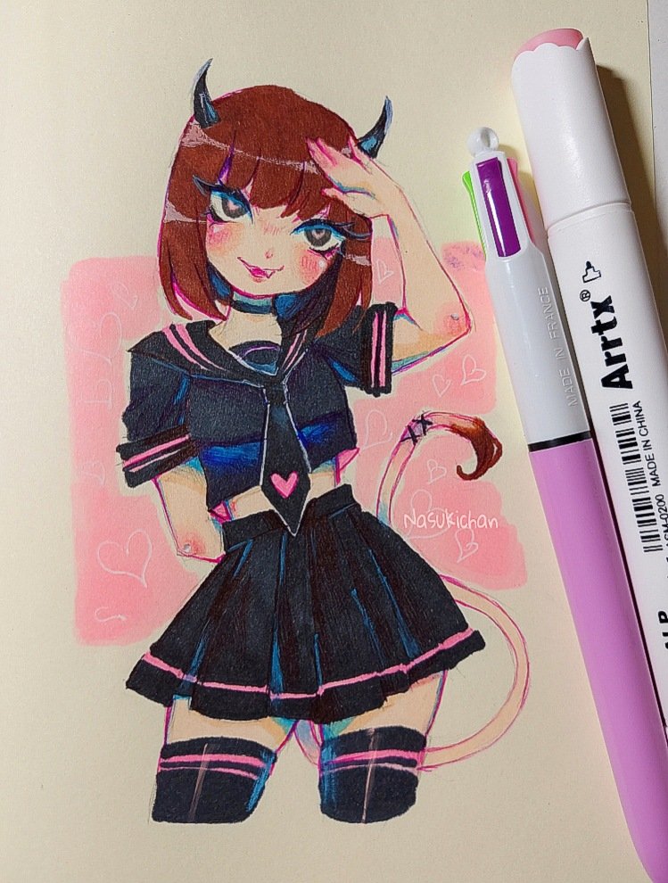 NasukiChan's tweet photo. Nachiku 
#oc #drawing https://t.co/HRHkrEdJEb