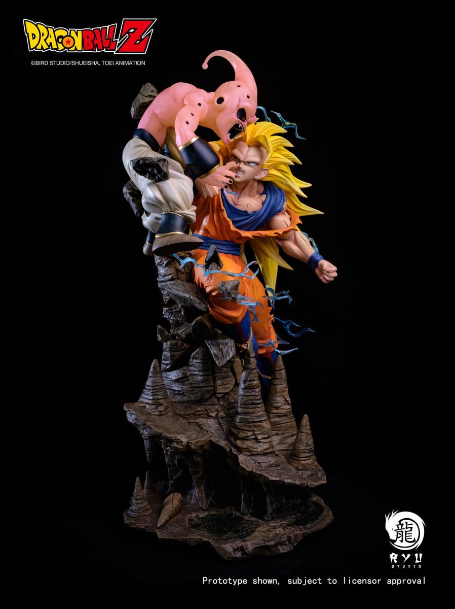 SpecFictionNews's tweet photo. The first statue in our thank you giveaway is... 🥁 Ryu Studio's Dragon Ball Z statue, Goku vs Kid Buu! 💥 Enter to win this statue here: https://t.co/Qrrqq1KM5v (2/3) https://t.co/YQhIAJEJGG