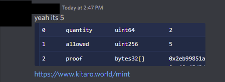 PaperhandersAn's tweet photo. Paperhanders Anon Members were able to mint 5 during WL sale... All thanks to our community alpha.  

extra 2 mints per WL wallet. 
Profit Secured. 

@KitaroNFT https://t.co/G72wKzfcEa