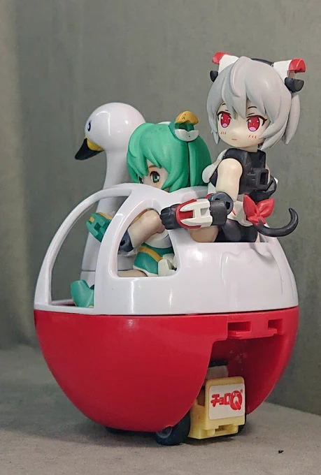 #メカに乗ってるうちの子晒せユニット換装で水陸両用だぜ! 