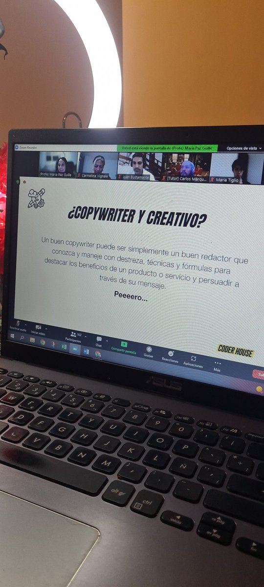 MiRuelSkY's tweet image. Seguimos con el segundo curso con @coderhouse 
Me encanta ampliar mis conocimientos con #coderhouse #copywriter 😍❤️