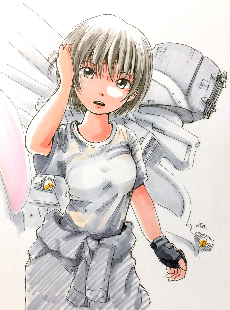 「#最近フォローした方は知らない過去作を晒す(=゜ω゜)ノ 」|まるも☆『きゃぴ』Kindle版発売中！のイラスト