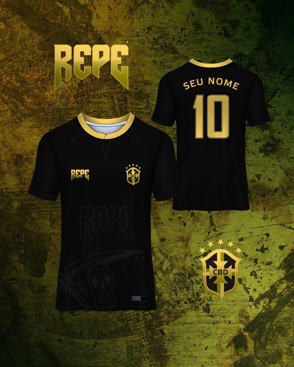 repeskate's tweet photo. SELEÇÃO REPÉ ⚽ Em busca de uma alternativa a camisa verde e amarelo pra torcer pra seleção canarinho nessa Copa? 🔥

#repévibe #repéstyle #repeskatestore #futebol #seleçãobrasileira #CBD #copadomundo #copadomundo2022 #camisetaseleçãobrasileira #camisetaseleção  #qatar2022 https://t.co/oXBxovsMth
