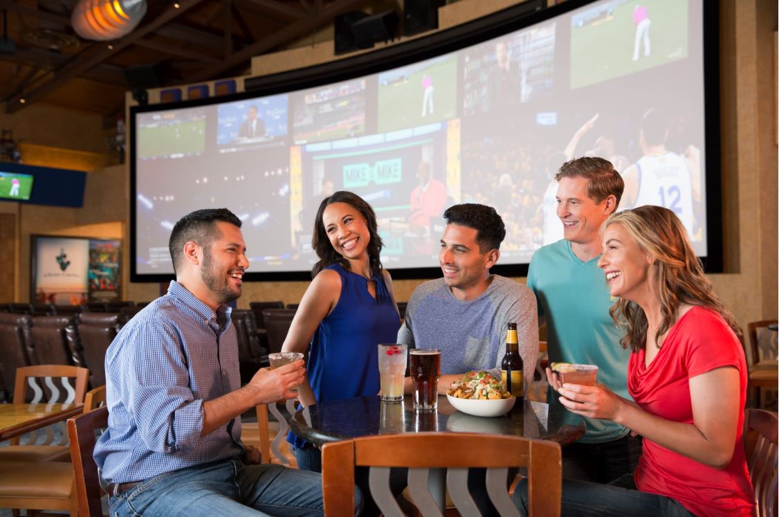 Football season is back! With our 52-foot flat-panel TV at Texan Station, you can watch your favorite team with us on game day and savor a wide selection of draft beers, cocktails, and delicious American fare while you cheer them on!
