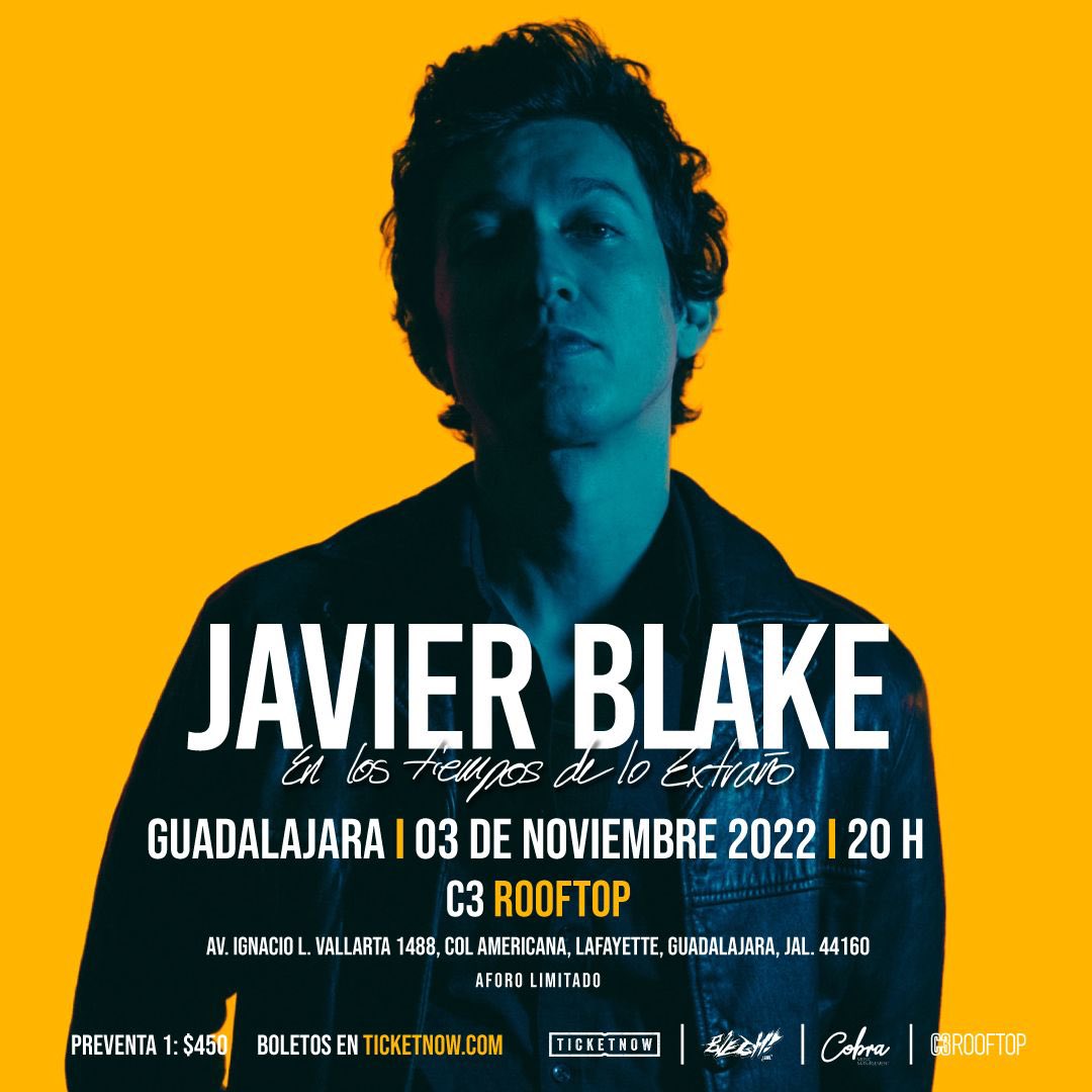 JavierBlake's tweet photo. 🚨🚨🚨GUADALAJARA🚨🚨🚨
Nos vemos el 3 de noviembre 
Ya pueden comprar sus boletos aquí
🎟️👉🏻 https://t.co/WanNaNsxs8 https://t.co/FQk566Srci