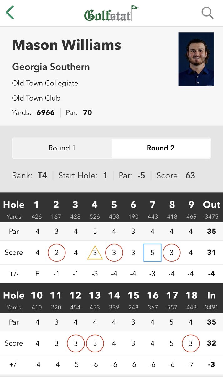 Jason R. Robinson, PGA tweet media