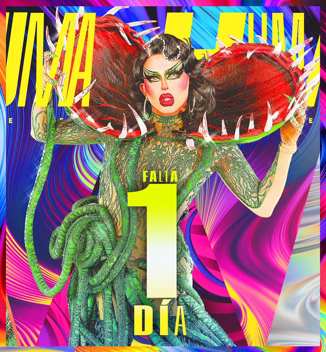 Lamasdraga's tweet photo. FALTA 1 DÍA PARA EL GRAN ESTRENO DE ESTA 5ta.OLA . Nos vemos este martes 27 de septiembre 9pm por nuestro canal de YouTube . QUE COMIENCEN LOS JUEGOS DEL BRILLOTEO @humakyle . #lmd5 #lamasdraga #lamasdraga5 #brilloteo #juegosdelbrilloteo #5taOla #feminosas #humalamas https://t.co/QXlLcz5G55