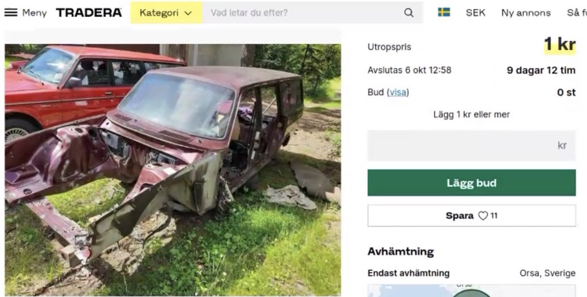 HowToGoBroke's tweet photo. TADERA Volvo 245 kaross
1 kromer

https://t.co/epUE2iAknT https://t.co/GvVQeRaGwB