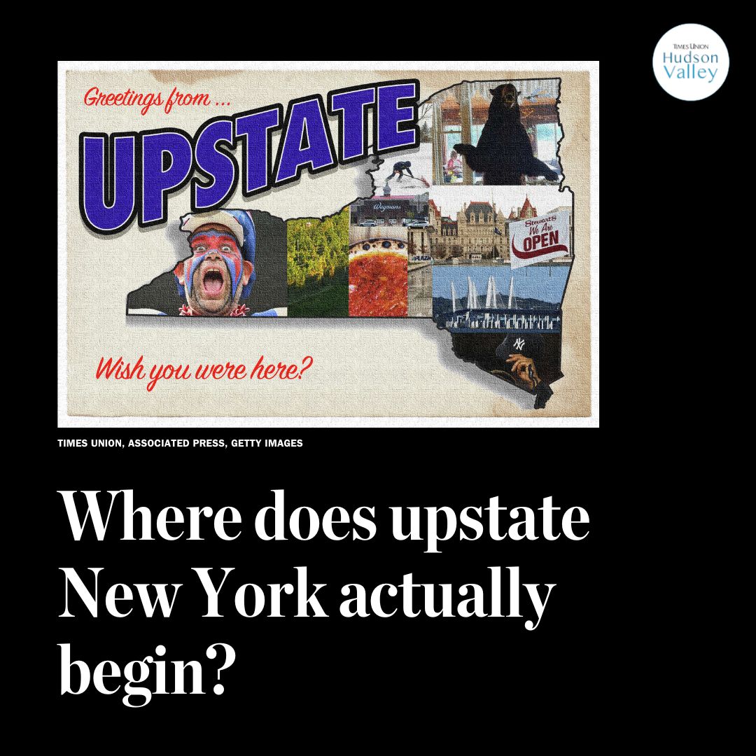 What marks the beginning of upstate New York? Is it Yankee Stadium? Albany? Once you see a Stewart’s? Or is upstate just a state of mind?

FULL STORY: trib.al/jZLbbzv
