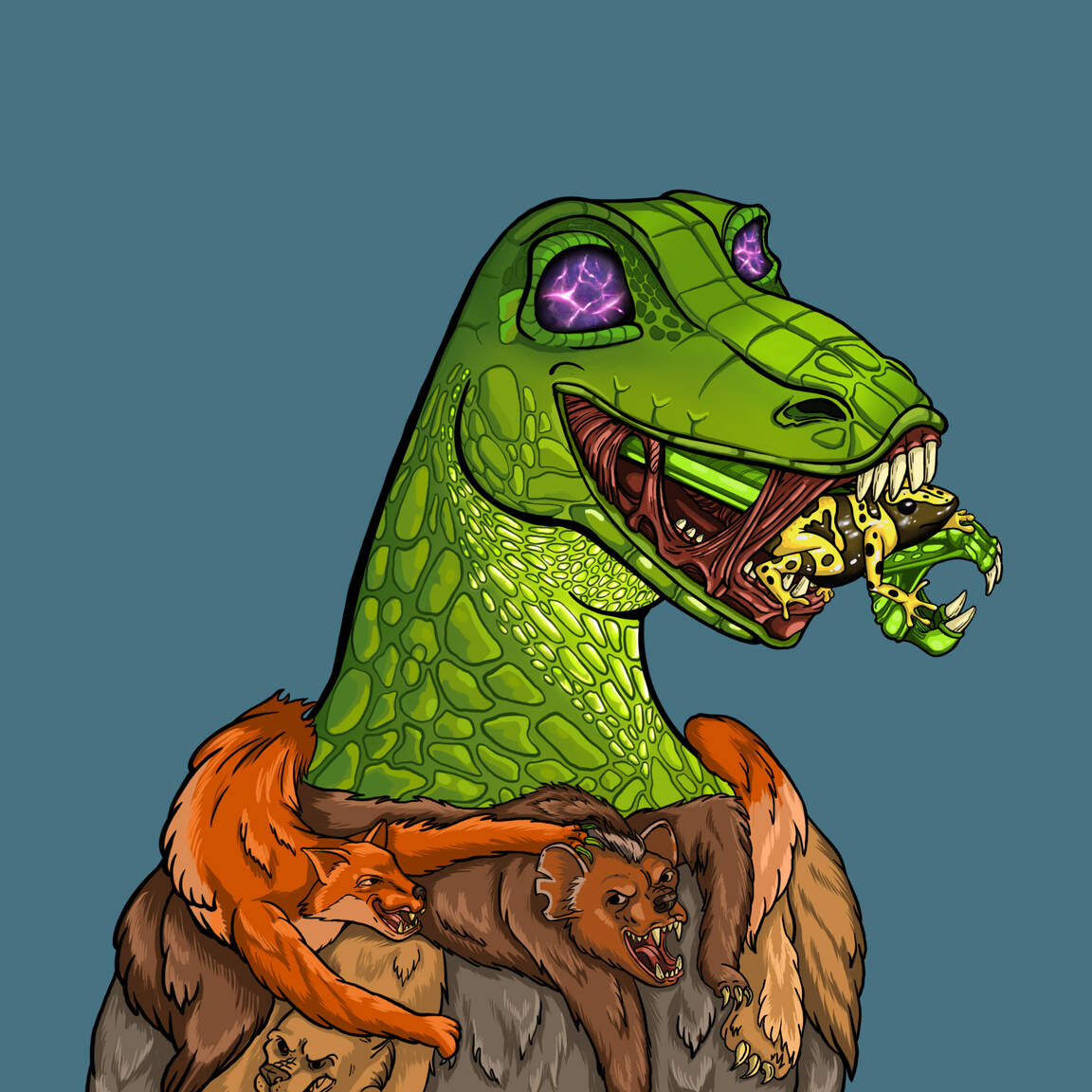 Well #algofam, if you know me you know I don't just run, I sprint when I do things. So forget waiting til 3k followers, let's give away this bad boy starting right now!

Al Goanna Mutant up for grabs!!!

Just
Like
Retweet
Follow <a href="/LeavemeaGnome/">Gnome.algo</a> 

#algorand #algorandnfts #nft #nfts