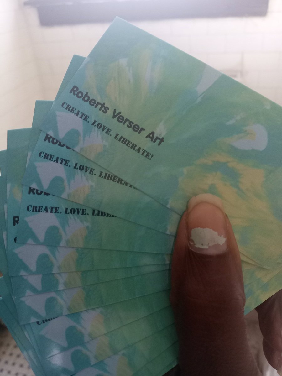 catrverser's tweet photo. Business cards came in the mail today!! Hot and fresh from the bakery lol ☺️ https://t.co/yAYpnm5GnE