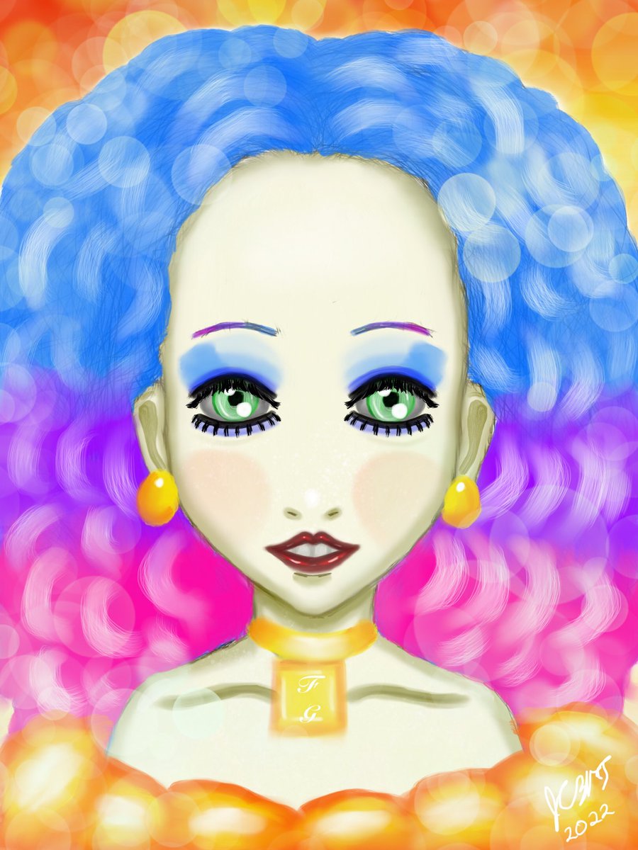 jamesha_walker's tweet photo. FIERY GIRL HINAKO (BOLD), 2022 https://t.co/3hNYIC3BYU