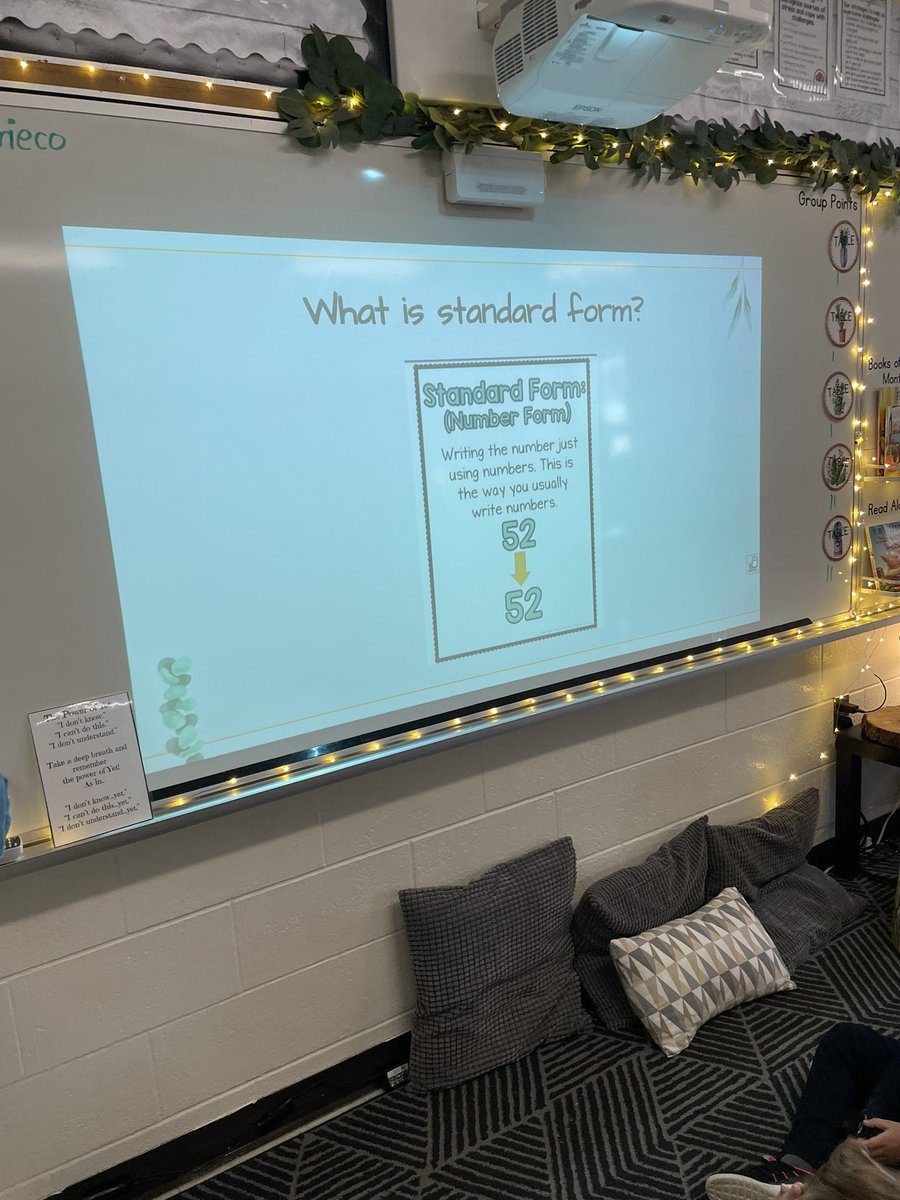 MsGrieco's tweet photo. Reviewing what we have learned so far about representing numbers in different ways! 🤓🔢 @OLVMWolverines @HCDSB #placevalue #representingnumbers https://t.co/ZeYS3kxjaB