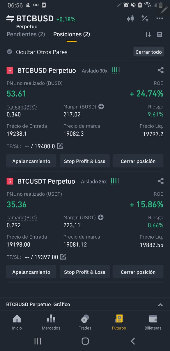 PabloMnaco3's tweet photo. Exelente dia! Muy buenos resultados https://t.co/x7lNkT0Bov