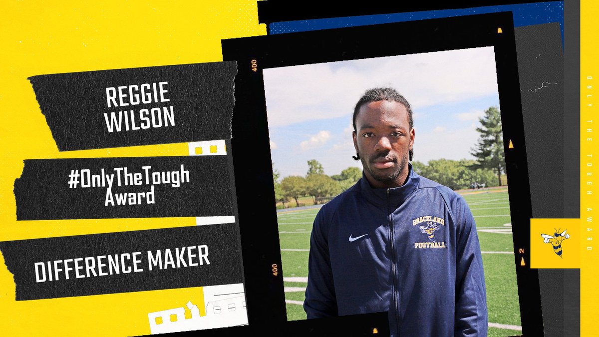 Our Most Prestigious Honor🐝
#OnlyTheTough Award 
Congratulations to <a href="/Regmo_era/">Reggie Wilson</a>!

#OnlyTheTough