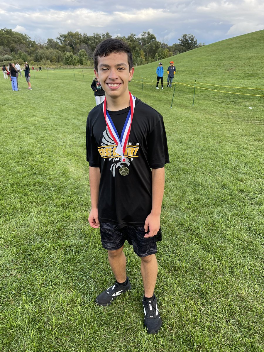 Another great <a href="/HorningMiddle/">Horning Hawks</a> XC meet in the books. All our runners did a awesome job on the longer course and we had our first two medalists of the season!🏅#1Horning