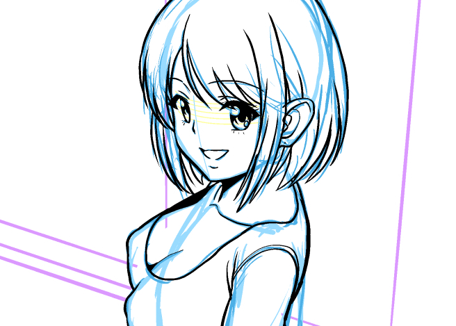 おはようございます!
朝お絵かき。
ペン入れ。 